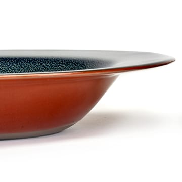 Terres de Rêves deep  plate 21.3 cm - rust-smokey blue - Serax