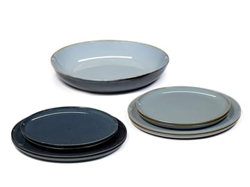 Terres de Rêves dinner set 9 pieces - Smokey blue-dark blue - Serax