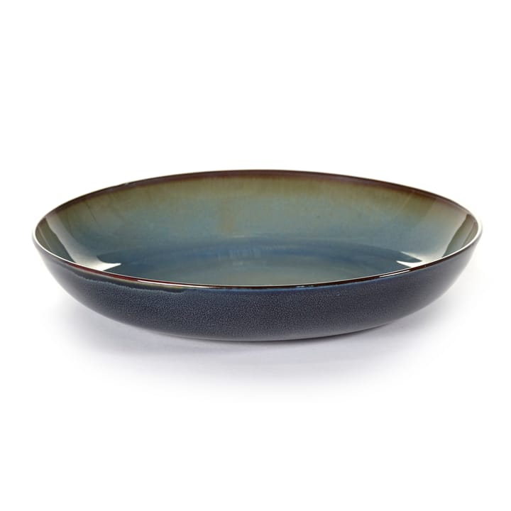 Terres de Rêves pasta plate 23.5 cm - blue grey-dark blue - Serax