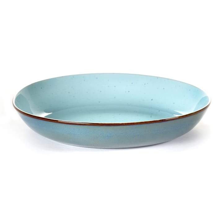 Terres de Rêves pasta plate 23.5 cm - light blue-smokey blue - Serax