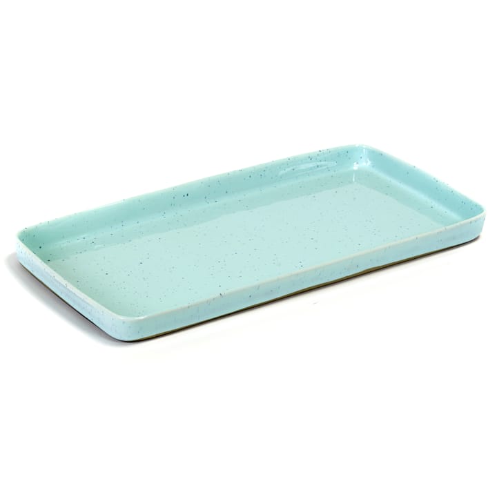 Terres de Rêves plate 18x37 cm - light blue - Serax