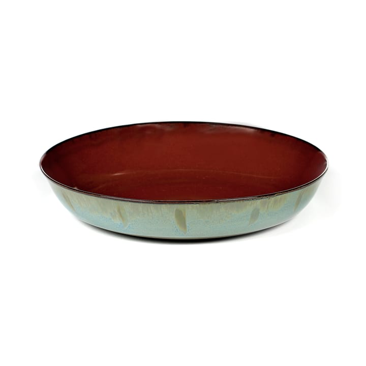 Terres de Rêves plate 21 cm - rust-smokey blue - Serax