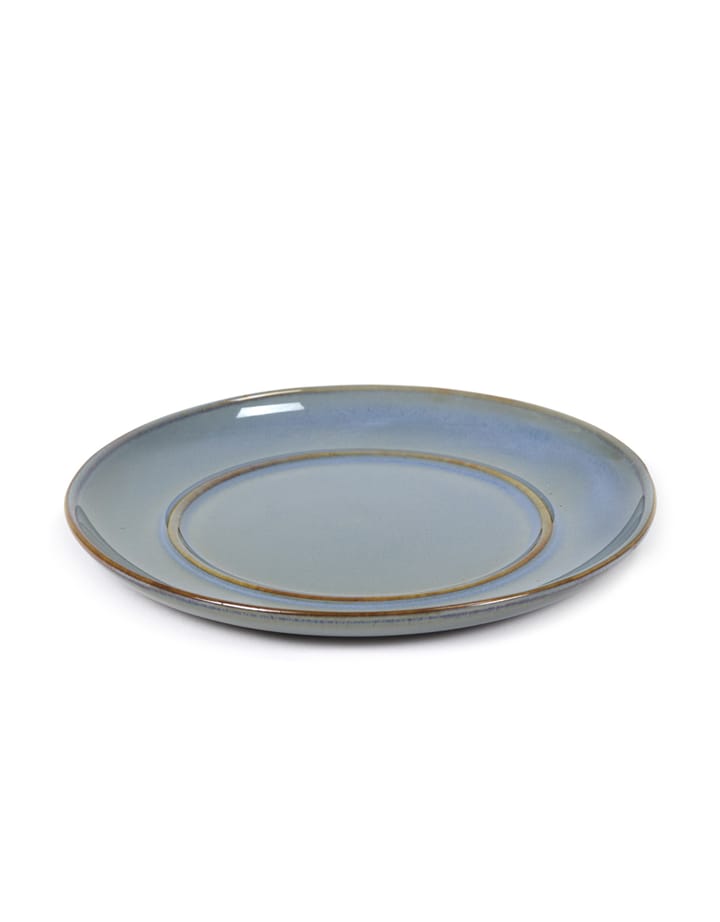 Terres de rêves Saucer for coffee cup, Smokey blue Serax