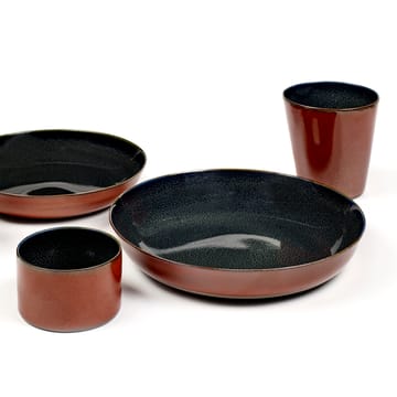 Terres de Rêves small plate 17.5 cm - dark blue-rust - Serax