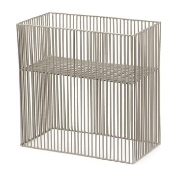 Turn basket high 15x30 cm - Grey - Serax