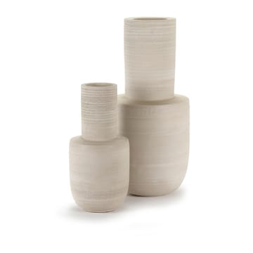 Volumes vase L 25 cm - Beige - Serax