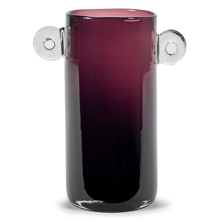 Wind & Fire vase with handles 31 cm - aubergine - Serax