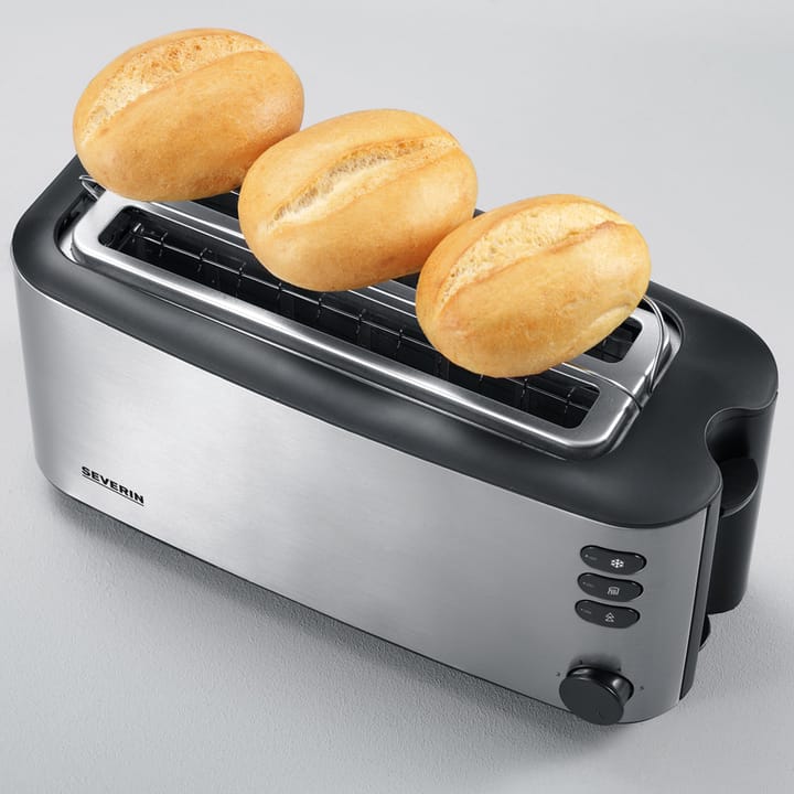 Severin AT 2509 Toaster 4 Slices, Stainless steel Severin