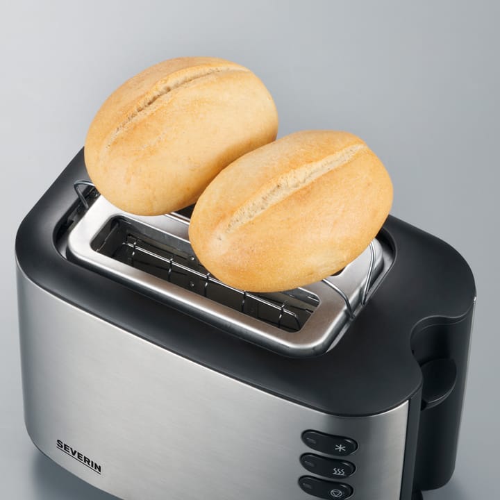 Severin AT 2514 toaster 2 slices, Stainless steel Severin