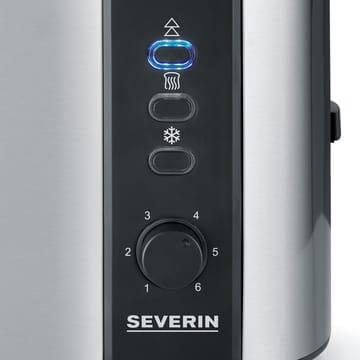 Severin AT 2589 Toaster 2 Slices - Brushed steel-black - Severin