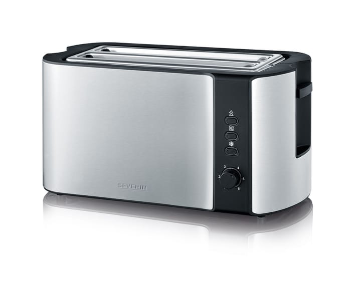 Severin AT 2590 toaster 4 slices - Brushed steel-black - Severin