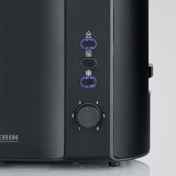 Severin AT 9552 toaster 2 slices - Matte black - Severin