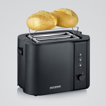 Severin AT 9552 toaster 2 slices - Matte black - Severin