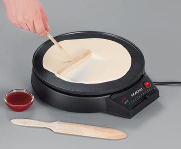 Severin CM 2198 pancake iron Ø30 cm - Black - Severin