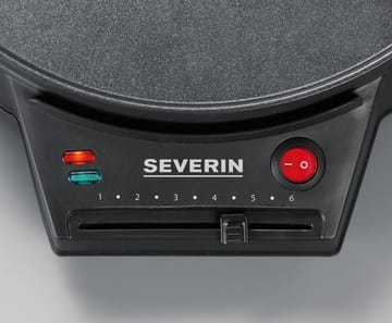 Severin CM 2198 pancake iron Ø30 cm - Black - Severin