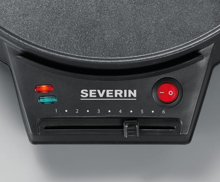 Severin CM 2198 pancake iron Ø30 cm, Black Severin