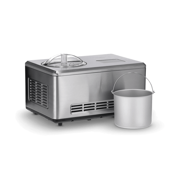 Severin EZ 7406 ice cream maker with compressor 2x2 L - Stainless steel - Severin