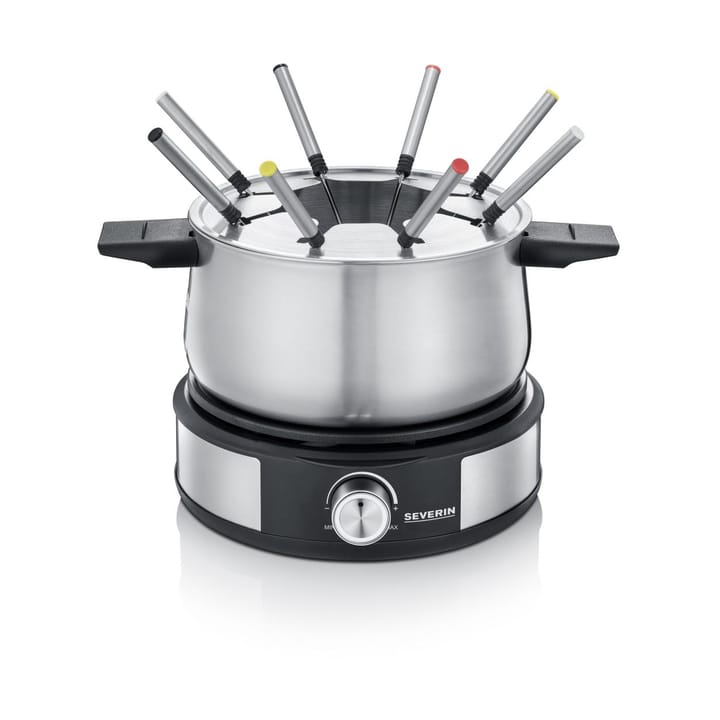 Severin FO 2471 Combo Fondue/Crepes, Stainless steel Severin