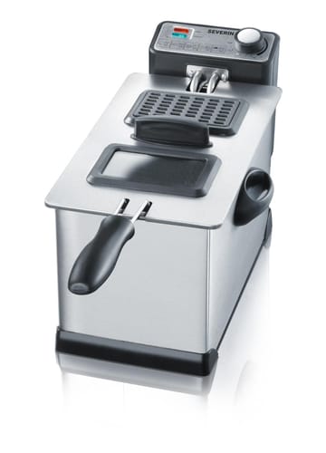 Severin FR 2431 deep fryer 3 L - Brushed steel - Severin