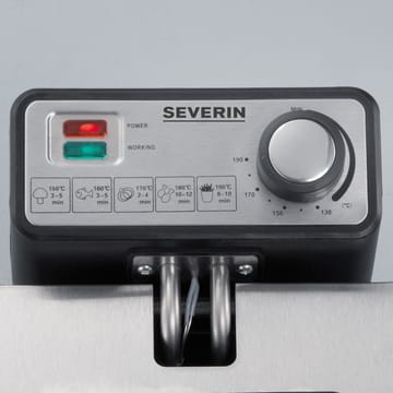 Severin FR 2431 deep fryer 3 L - Brushed steel - Severin