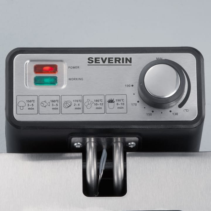 Severin FR 2431 deep fryer 3 L, Brushed steel Severin