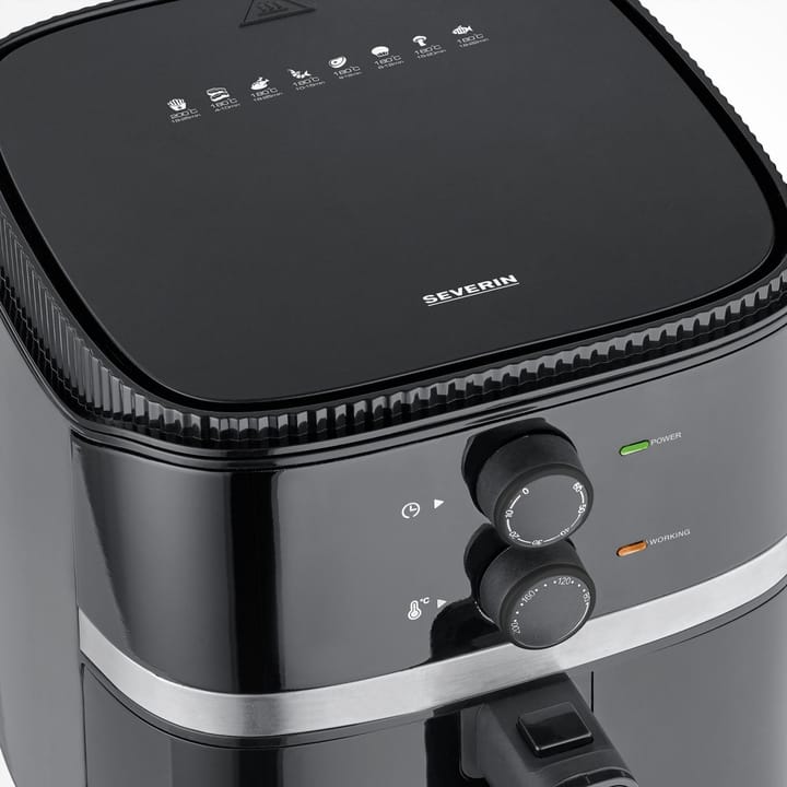 Severin FR 2452 air fryer 4.5 L, Black Severin