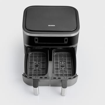 Severin FR 2453 airfryer double 2x4 L - Black - Severin