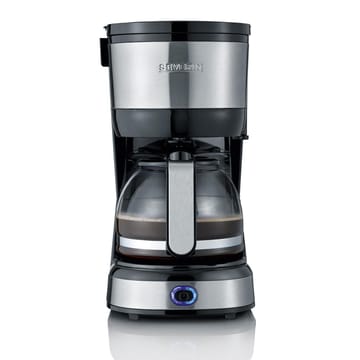 Severin KA 4808 Compact Coffee Maker 4 Cups - Stainless steel-black - Severin