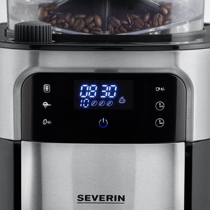 Severin KA 4813 Coffee Maker with Grinder & touch, 10 cups Severin