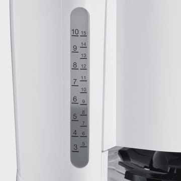 Severin KA 4816 Type coffee maker 10 cups - White - Severin