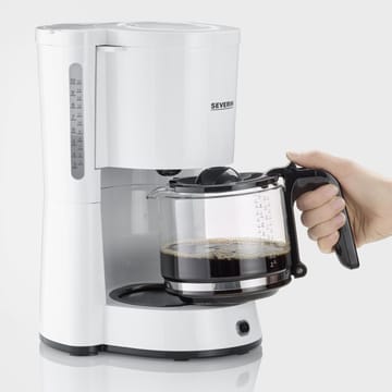 Severin KA 4816 Type coffee maker 10 cups - White - Severin