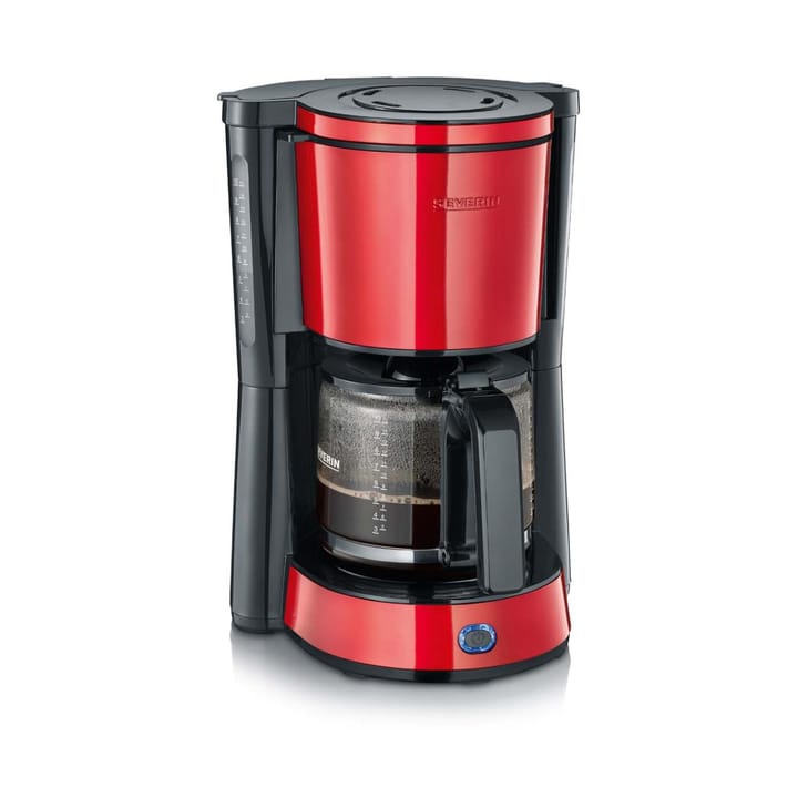 Severin KA 4817 Type coffee maker 10 cups - Red-metal - Severin