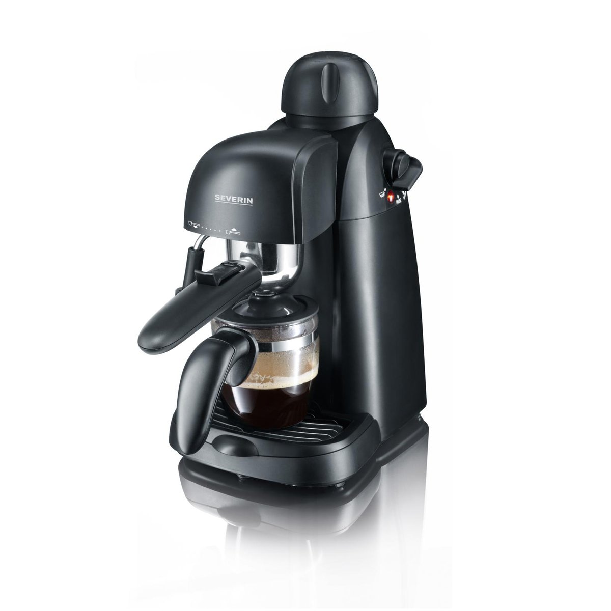 Severin Severin KA 5978 Espresso Machine 4 cups Black