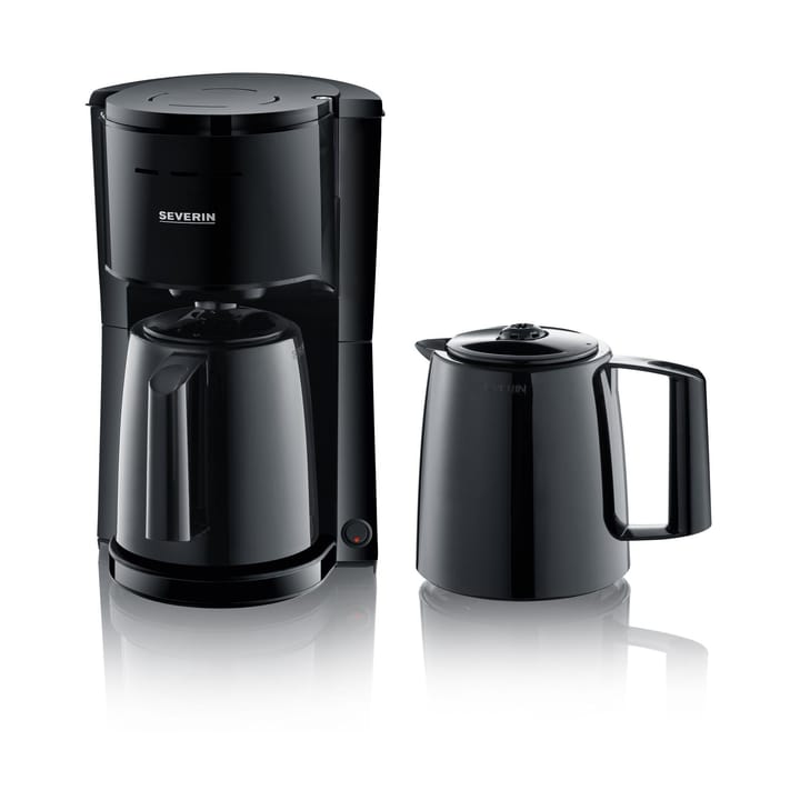 Severin KA 9307 Thermos Coffee Maker with Extra Jug 8 Cups, Black Severin