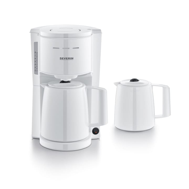 Severin KA 9309 Thermos coffee maker with extra jug - White - Severin