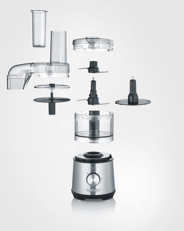 Severin KM 3865 Compact Food Processor 500 ml, Stainless steel Severin