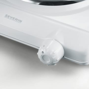 Severin KP 1091 Single Hot Plate - White - Severin