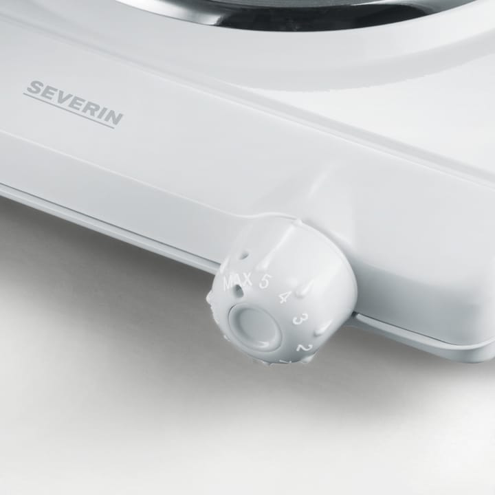 Severin KP 1091 Single Hot Plate, White Severin