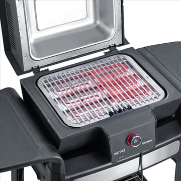 Severin PG 8107 Sevo Electric Grill with Grill Cart - Black - Severin