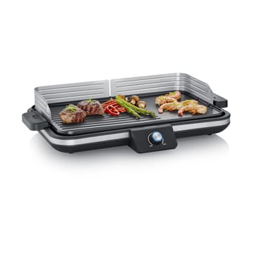 Severin PG 8564 Table Grill Plancha - Black - Severin