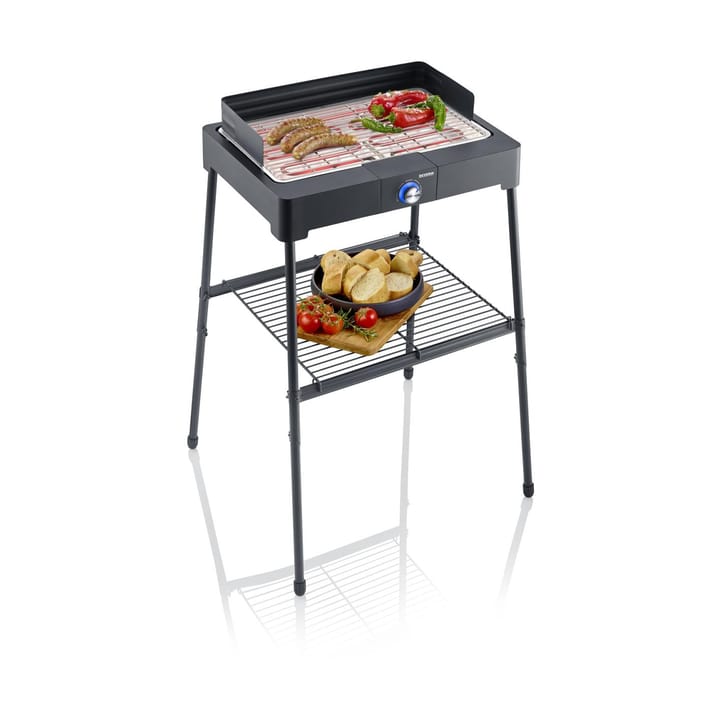 Severin PG 8566 Electric Grill with Stand - Black - Severin