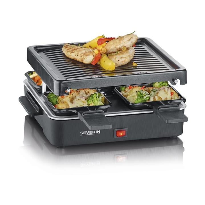 Severin RG 2370 Raclette Mini 4 Pans, Black Severin