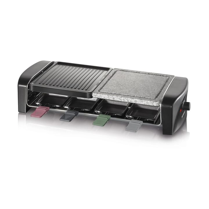 Severin RG 9645 Raclette Combo Basic 8 Pans - Black - Severin