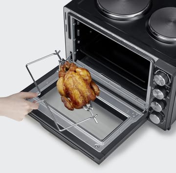 Severin TO 2074 countertop stove with oven 30 L - Black - Severin