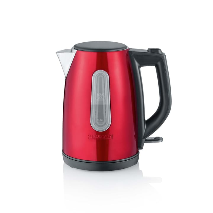 Severin WK 3417 kettle 1 L - Red metallic - Severin