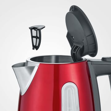 Severin WK 3417 kettle 1 L - Red metallic - Severin