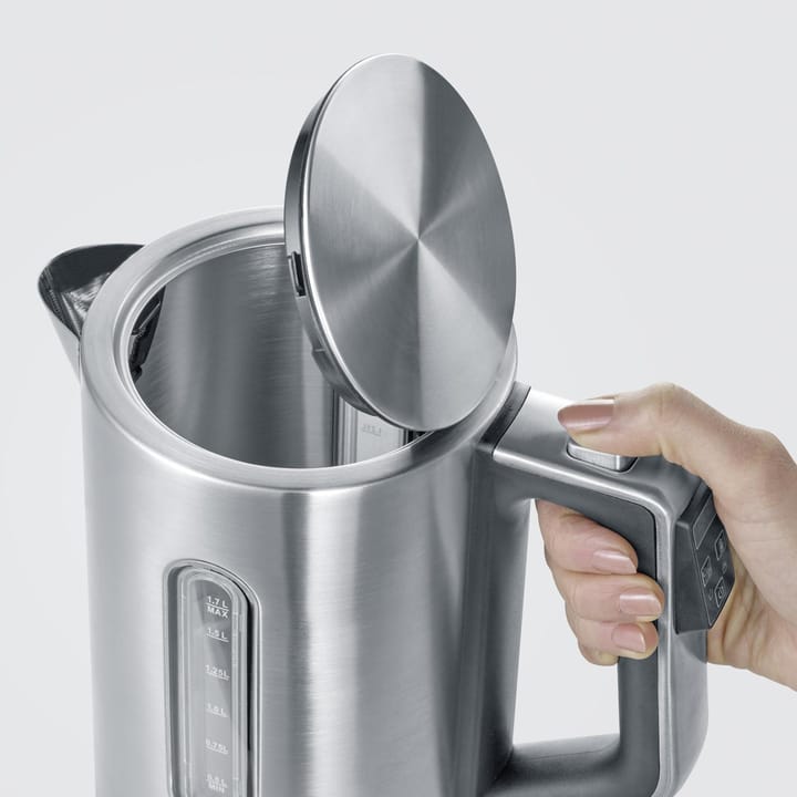 Severin WK 3418 kettle with temperature setting 1.7 L, Stainless steel Severin