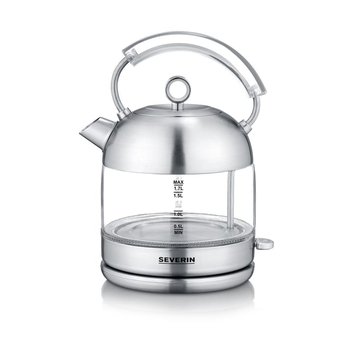 Severin WK 3459 Retro electric kettle 1.7 L - Stainless steel - Severin