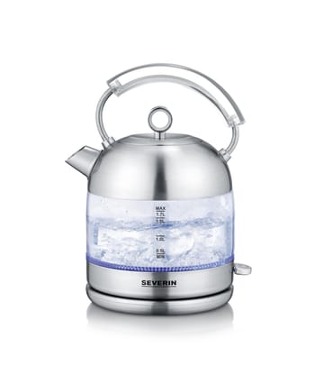 Severin WK 3459 Retro electric kettle 1.7 L - Stainless steel - Severin