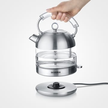 Severin WK 3459 Retro electric kettle 1.7 L - Stainless steel - Severin